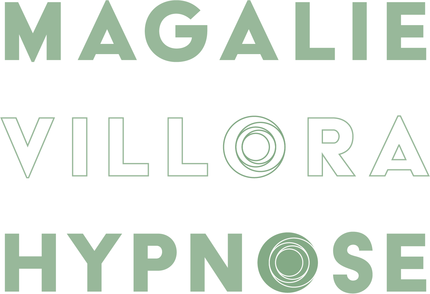 le logo typographique de Magalie Villora hypnose